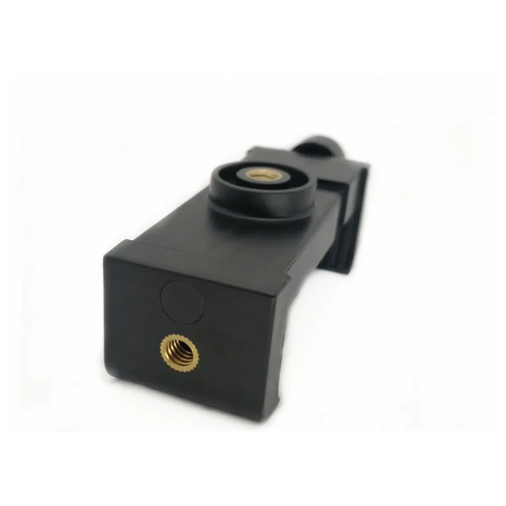 Penyangga Tripod ponsel 5.5-9.5cm, dapat diatur klip penjepit telepon seluler untuk streaming langsung Smartphone Tiktok Youtube