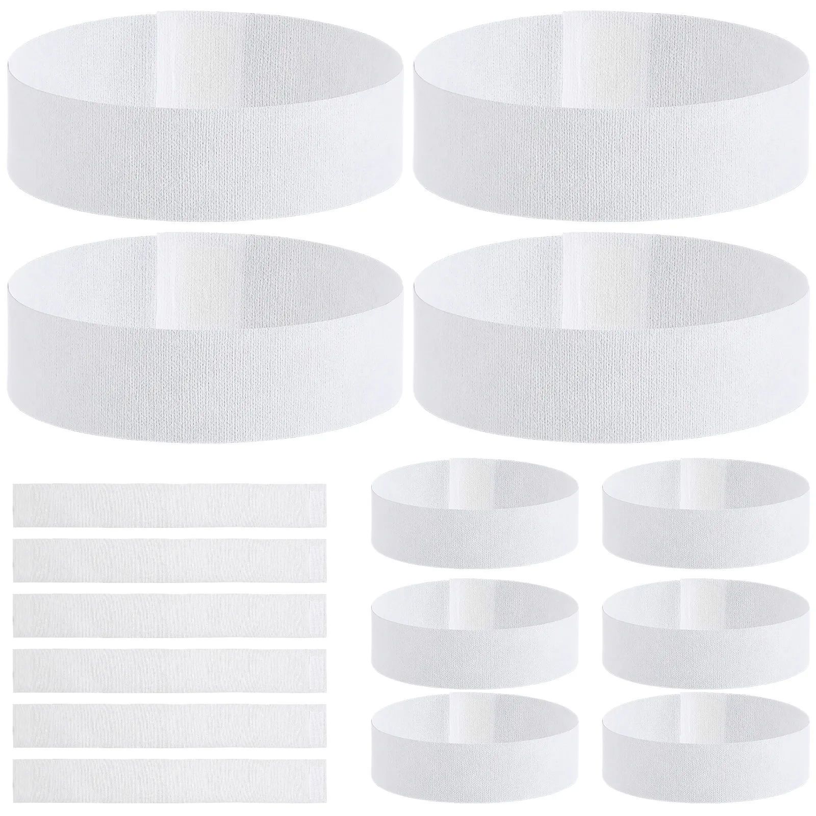 

30Pcs Disposable Headbands Spa Facial Elastic Hair Band Face Wash Makeup Skincare Head Wrap Water Therapy Headbands