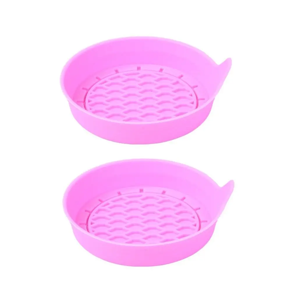 2Pcs New Silicone Car Cup Coaster Non-Slip Anti-scald Car Interior Accessories Sift-Proof Waterproof Water Cup Pad