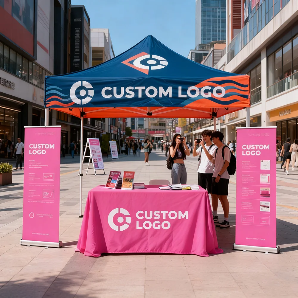 CustomizableNew Trade Festival Marketing Focus: Promotional Tents Customized for European Market with Free Design Services and L