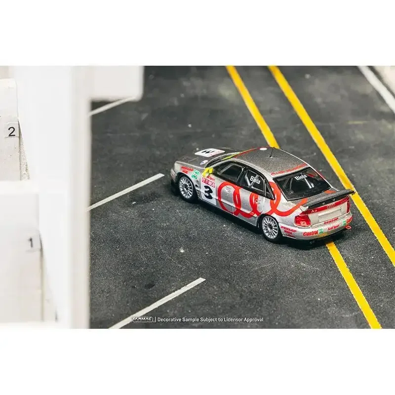 PreSale TW Tarmac Works 1:64 1996 Audi A4 Quattro Macau Guia Race الفائز بجائزة فرانك بيلا دييكاست مجموعة نماذج السيارة ألعاب TW