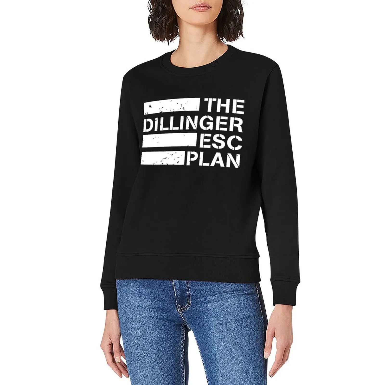 الأكثر مبيعًا - بلوفر The Dillinger Escape Plan للرجال، ملابس رجالية، سترة بقلنسوة للرجال