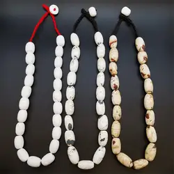 Old Conch Shell Big Oval Beaded Strand Necklaces from Himalayan TNL254