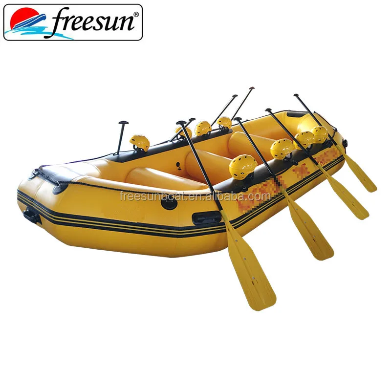 Inflatable Boat Lifeboat Life Raft Whitewater Rescue River Lake Rowing Boat With Motor Big Large High Quality Waterplay Crafts