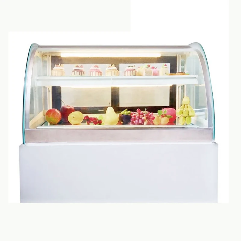 Bakery display fridge stand cake refrigerator cabinet refrigerated cake showcase