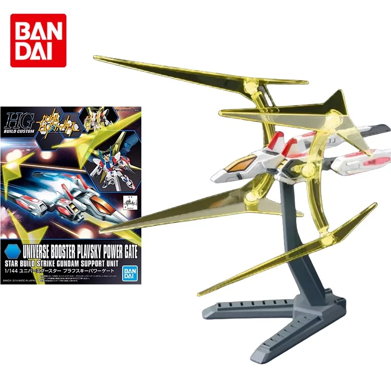 

Bandai Original Gundam Model Kit Anime HGBC 1/144 GBF UNIVERSE BOOSTER PLAVSKY POWER GATE Action Figures Toys Gifts for Children
