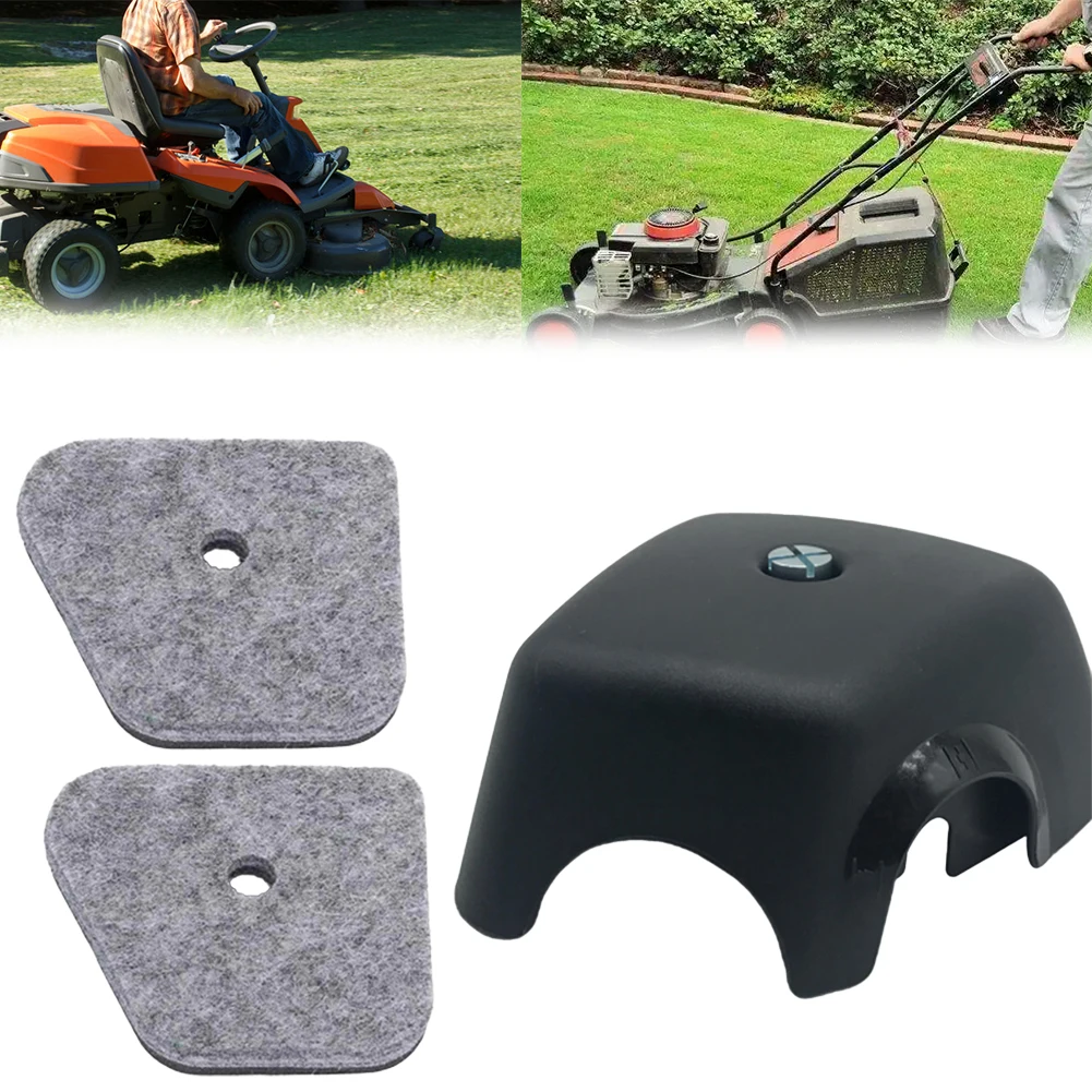 Lawn Maintenance Simplified Replacement Parts Package Including an Air Filter Cover and Two Filters for Daily Use