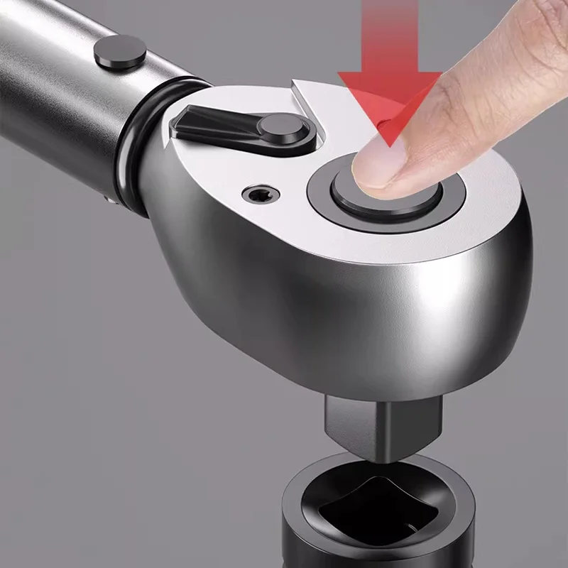 72-Tooth Industrial-Grade Torque Wrench 1/2-3/8