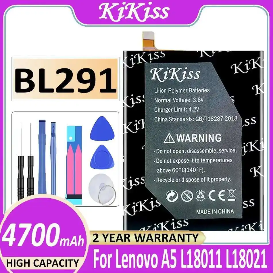 

BL291 For Lenovo A5 L18011 L18021 Environmentally Friendly 4700mAh Mobile Phone Battery Long-Lasting