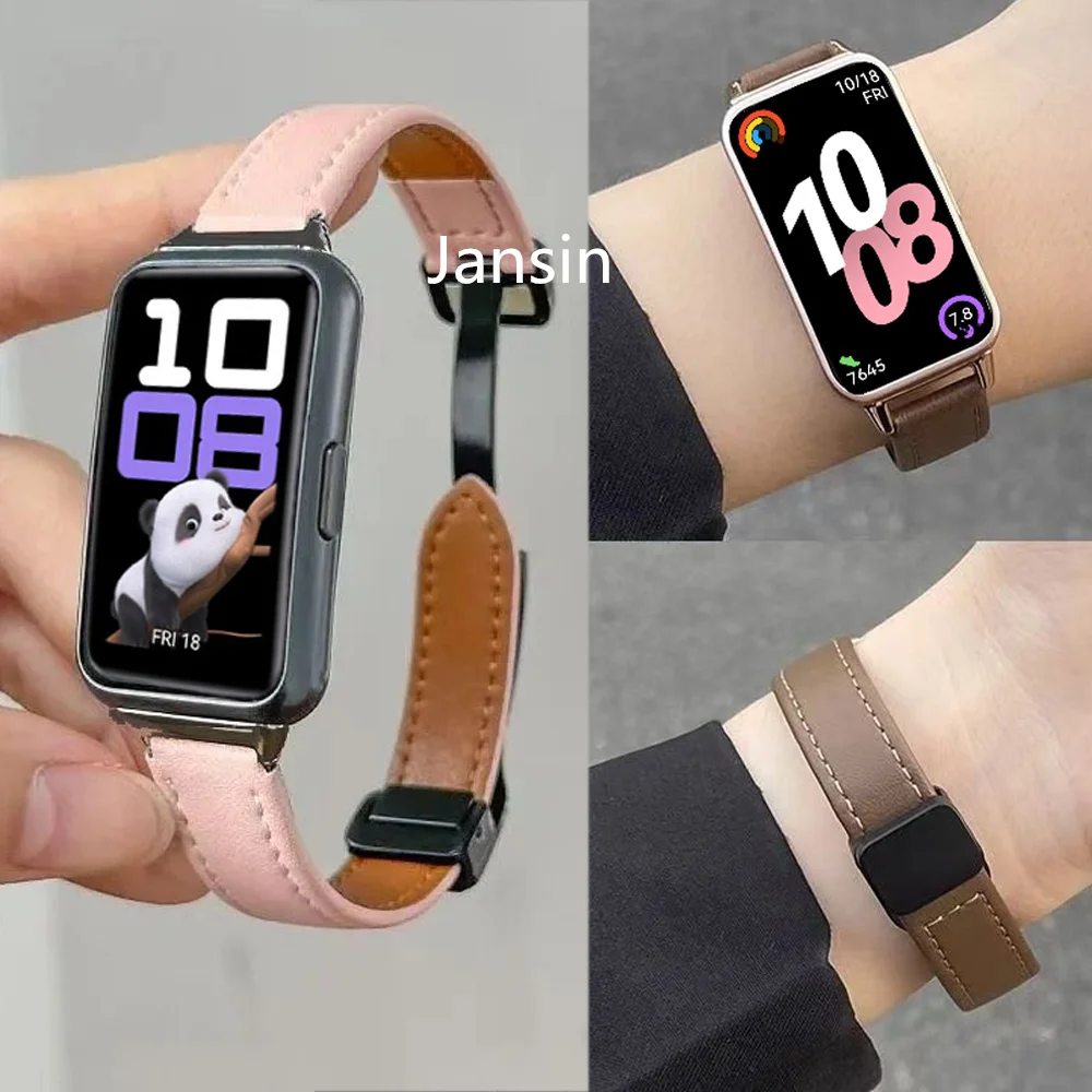 

Ремешок для Huawei Band 10, магнитный ремешок для часов, аксессуары Correa для Huawei Band 8 9, браслет, популярный деловой браслет