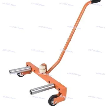 Heavy Duty Adjustable Tire Wheel Car Trolley Small Mover Property Trailer for Easy Vehicle Moving