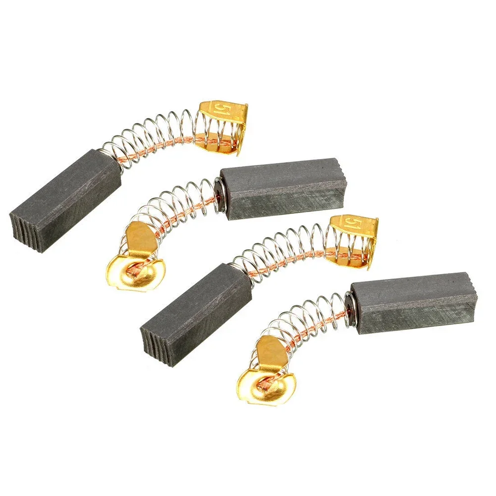 4PCS Carbon Brushes FOR Circular Saws Miter Saws Electric Hammer Drills Vacuum Cleaners Motorcycles Circular Saws Fan Motors