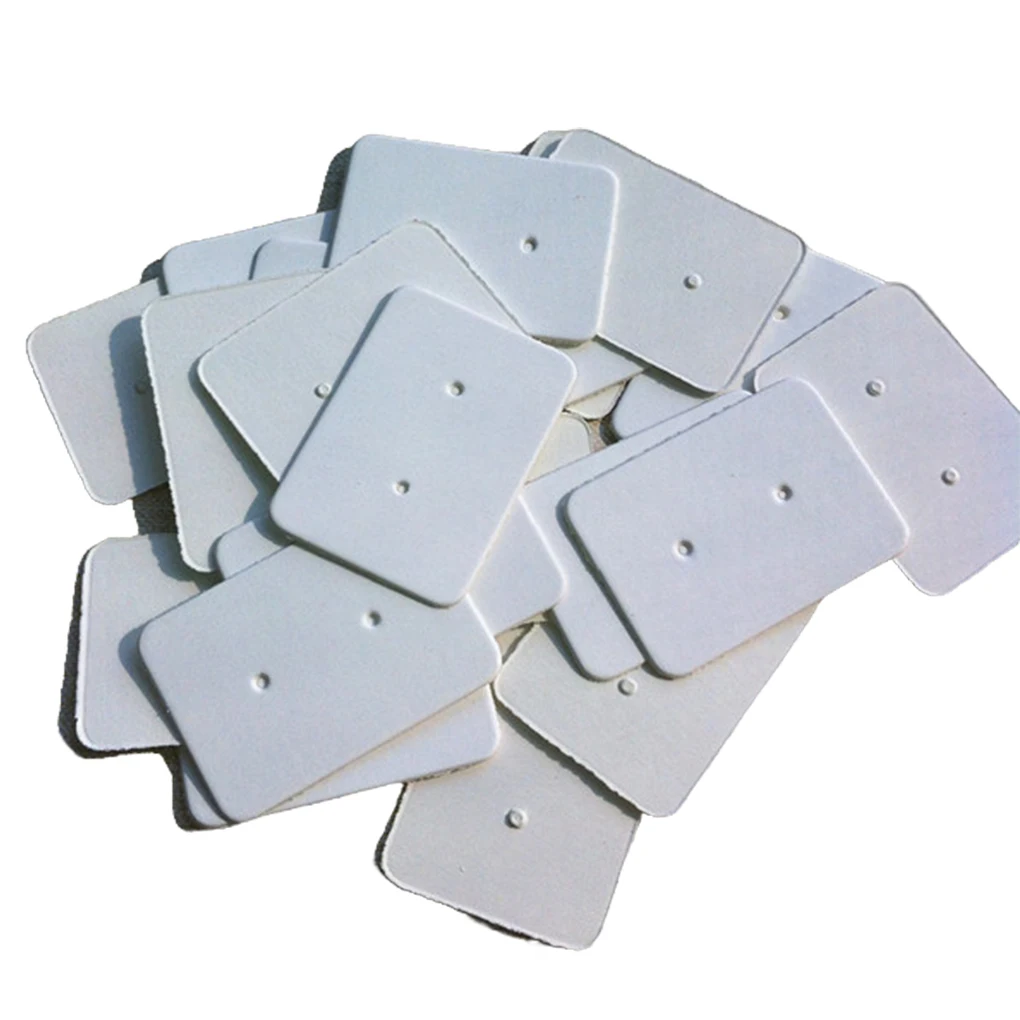 100 Pieces Ear Studs Card Jewelry Display DIY Cardboard Accessory Retro Paper Favors Gift Decorating Hanging Tags