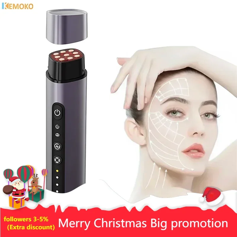 

7 Core Advantages Face Beauty Machine RF EMS RedLight Beaut Facial Care Photon Rejuvenation Import and Export Device