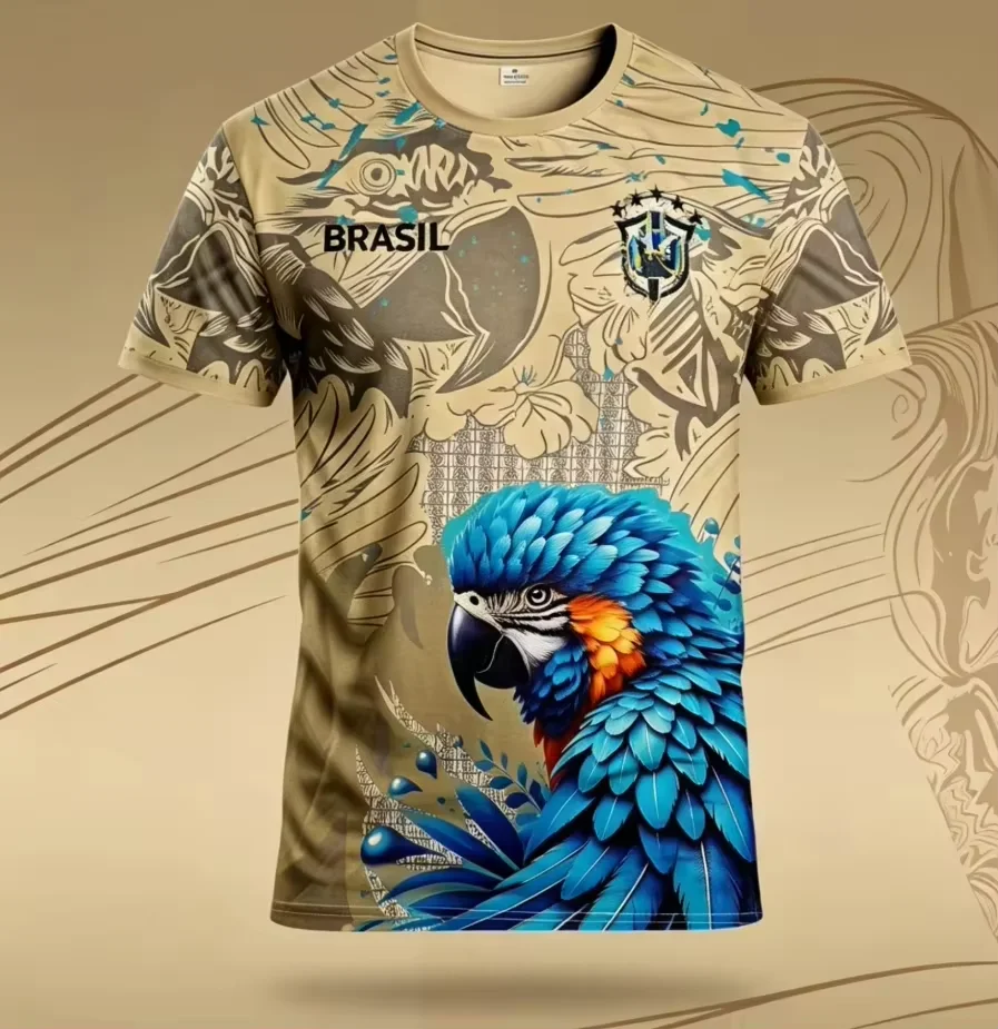2026 Cape Verde Football Team Jersey Men's Short Sleeve 3D Printed T-Shirt Sport Shirt Full Pattern Women's Top Harajuku