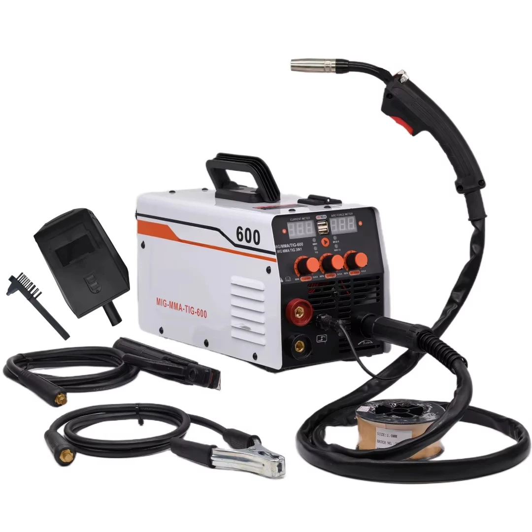 

2026 New Promotional White Welding Machine Small Flux Core Portable Gasless Mig And Mma Maquina Soldadora 220v Portable Welder