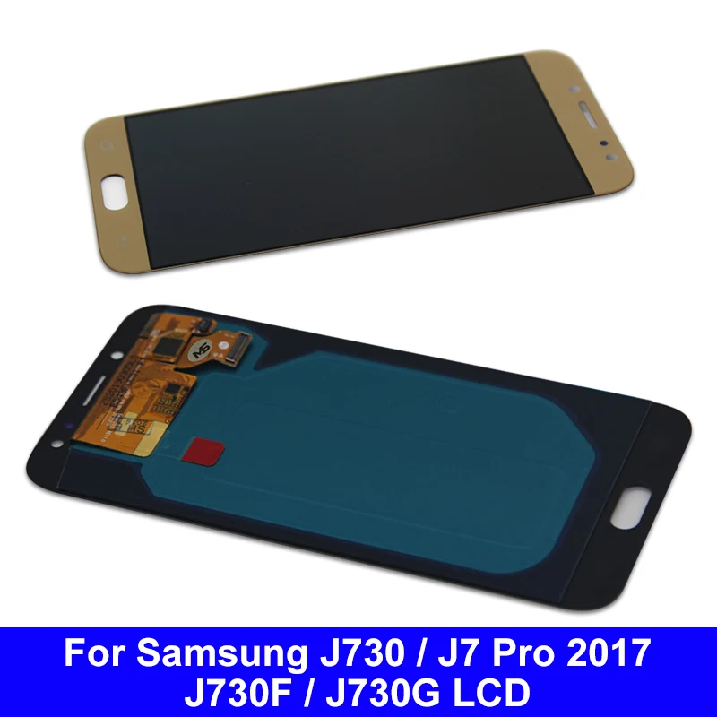 Super Amoled For Samsung Galaxy J7 Pro 2017 J730 LCD Display Touch Screen Digitizer J730F J730FN/DS LCD Replacement Parts