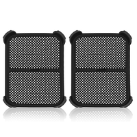 【Price Drop !!】For Ninja Foodi Max Dual Zone AF400EU AF451EU 2 PCS Silicone Splash Guard For Air Fryer