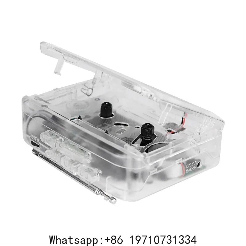 Cassette Player Walkman Cassette Player Portable Speaker Multiple Power Supply Methods AM/FM Radio Function High Quality Sound