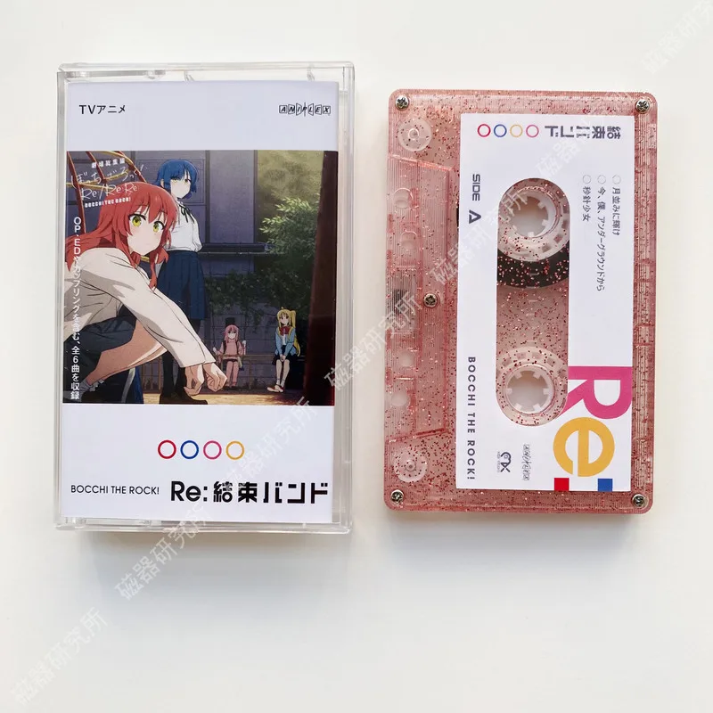 Anime Bocchi The Rock Re バンドKessoku Banndo Music Tape Greatest Hits OST Album Cassettes Walkman Car Recorder Soundtracks Box