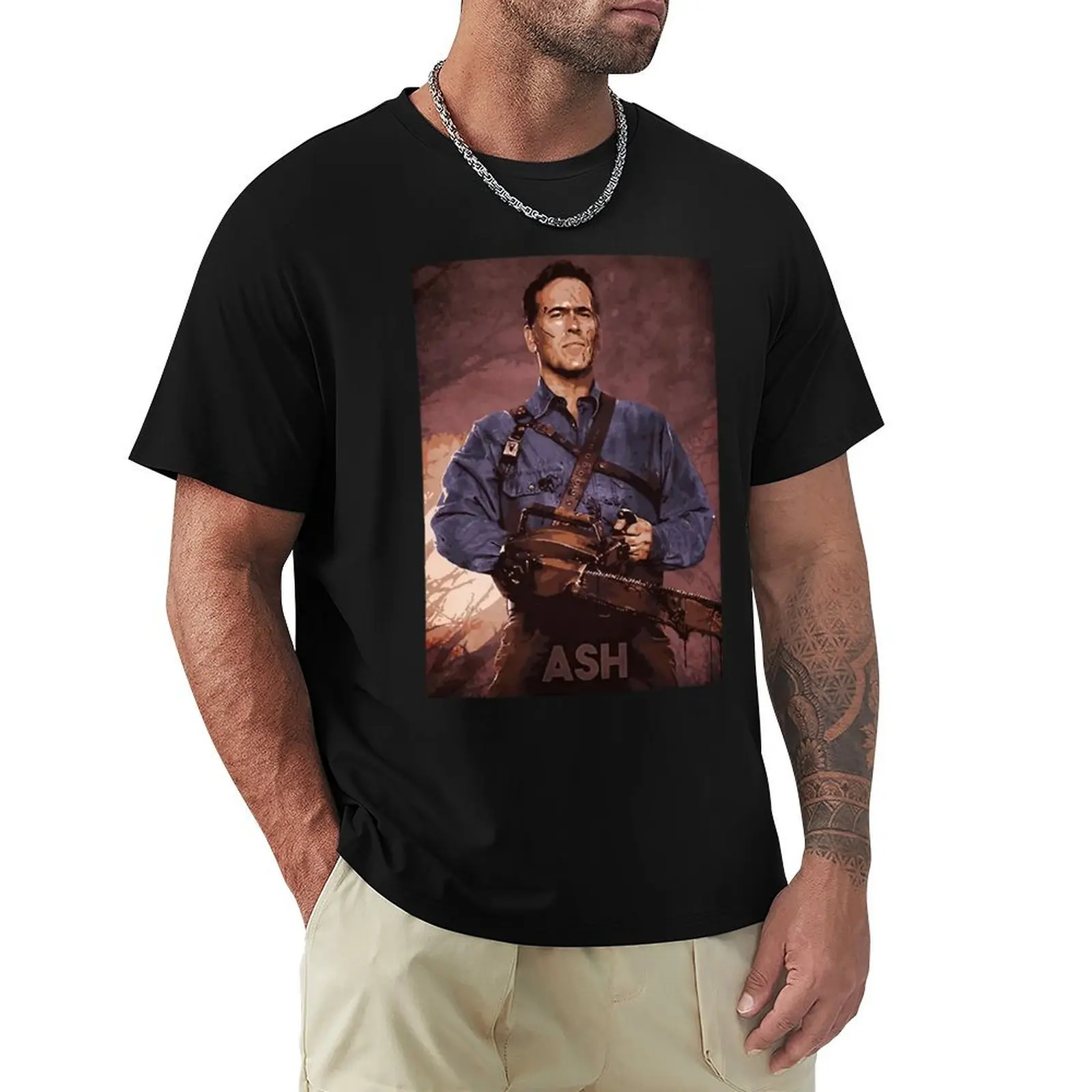 

Ash T-Shirt new gifts and t-shirts Man t-shirt anime shirts men