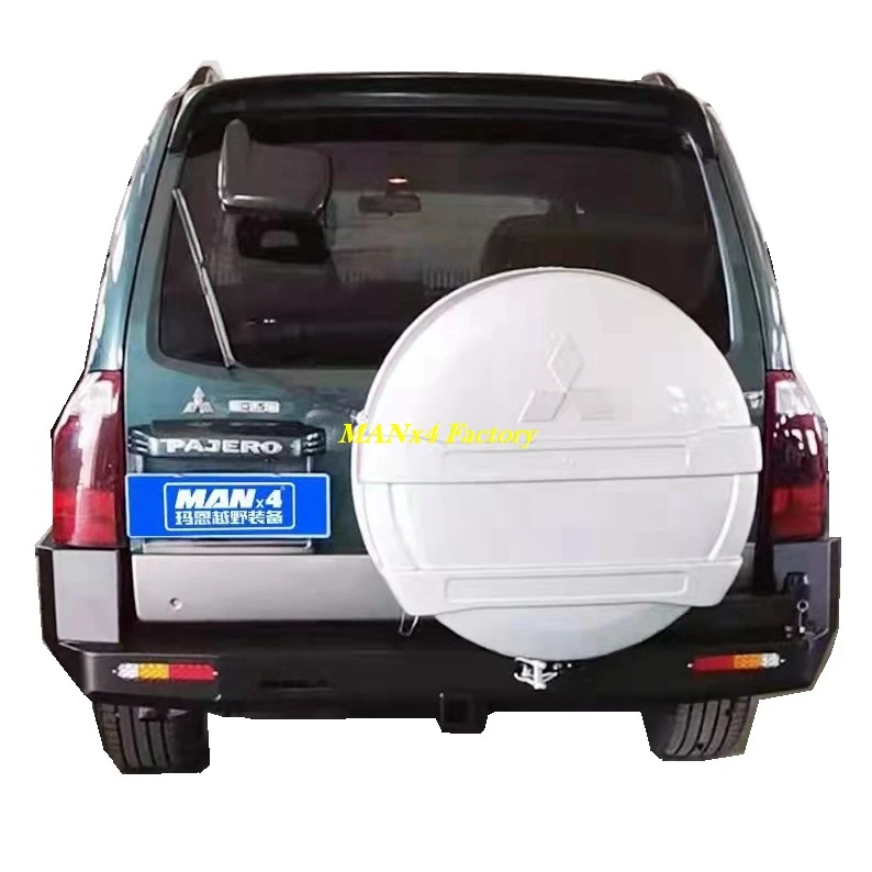 Manx4 Off-Road Steel Rear Bumper For Pajero Montero V60 V70 V73 V77