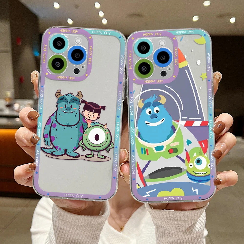 M-monsters Inc Phone Case For OPPO A3 A60 A57 A38 A79 A58 A98 A5 F9 F11 A94 A92 A76 A74 A73 A54 A53 A31 A15 2020 Pro 5G Cover