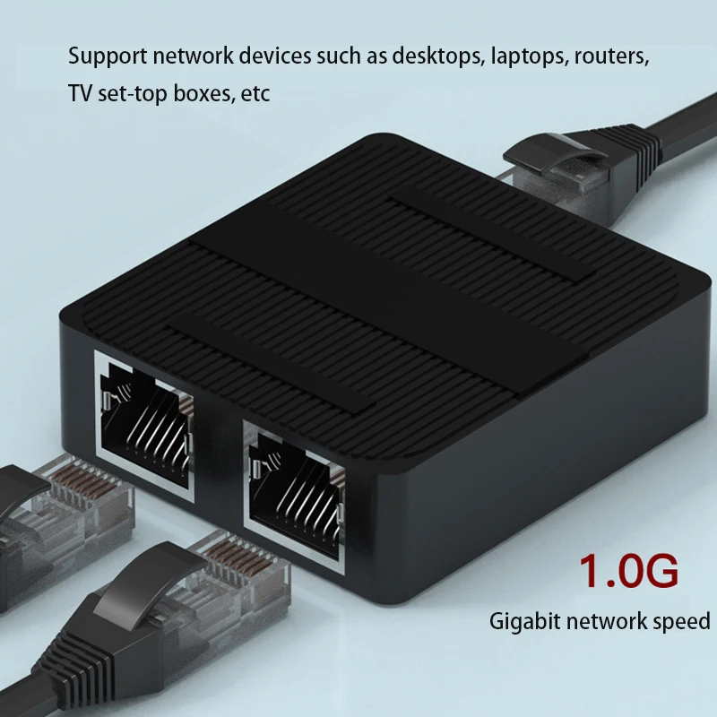 Network Splitter box Gigabit Network Switch Network cable splitter Game switch LAN Cable Extension Adapter RJ45 Switch 1000Mbps