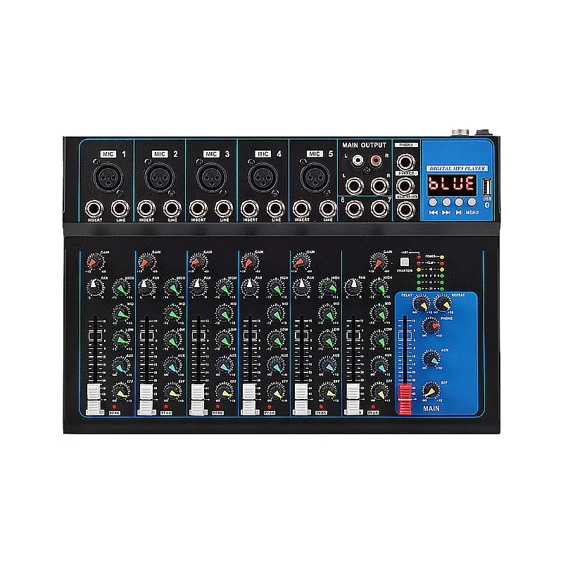

Equipment Audio Sound Card Audio Professional Interface Mixer Live Singing Family Party Stage Bouncing Carnival