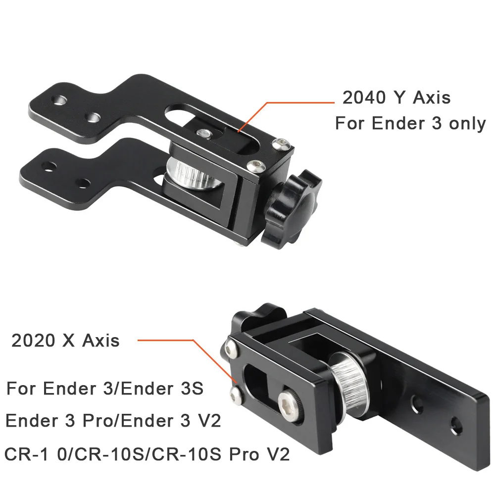 2020 X Axis V-Slot Profile 2040 Y Axis Synchronous Belt Stretch Straighten Tensioner For Creality Ender 3 CR-10 3D Printer Parts