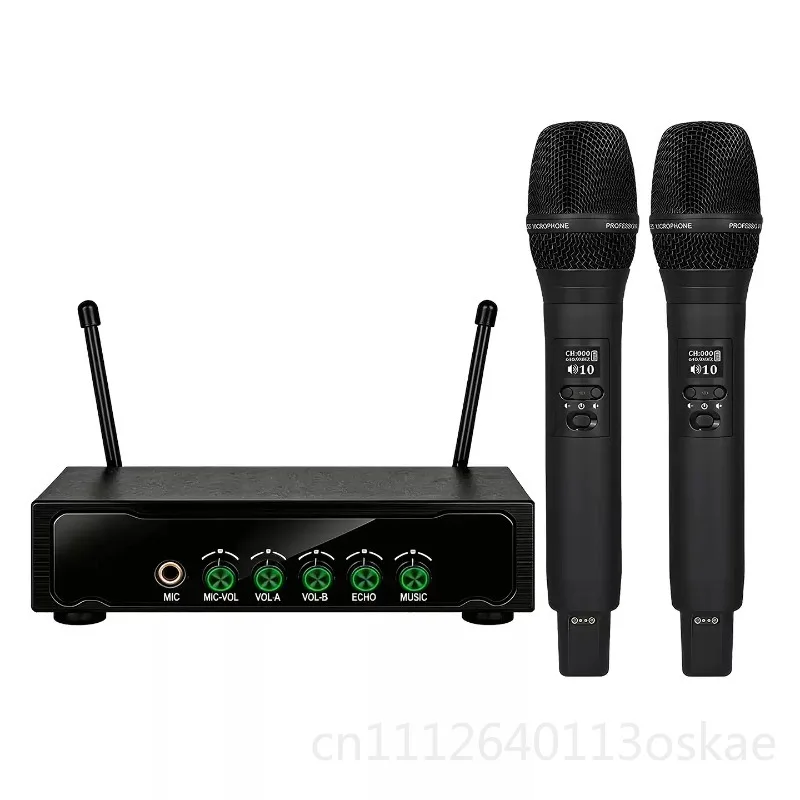 Home TV Karaoke microphone, wireless charging whispering wall professional singing microphone KTV no delay