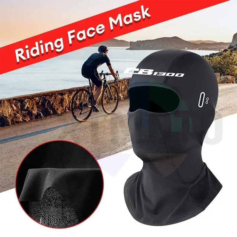 for HONDA CB1300 Motorcycle Balaclava Thermal Winter Hat Cycling Full Face Mask Warm