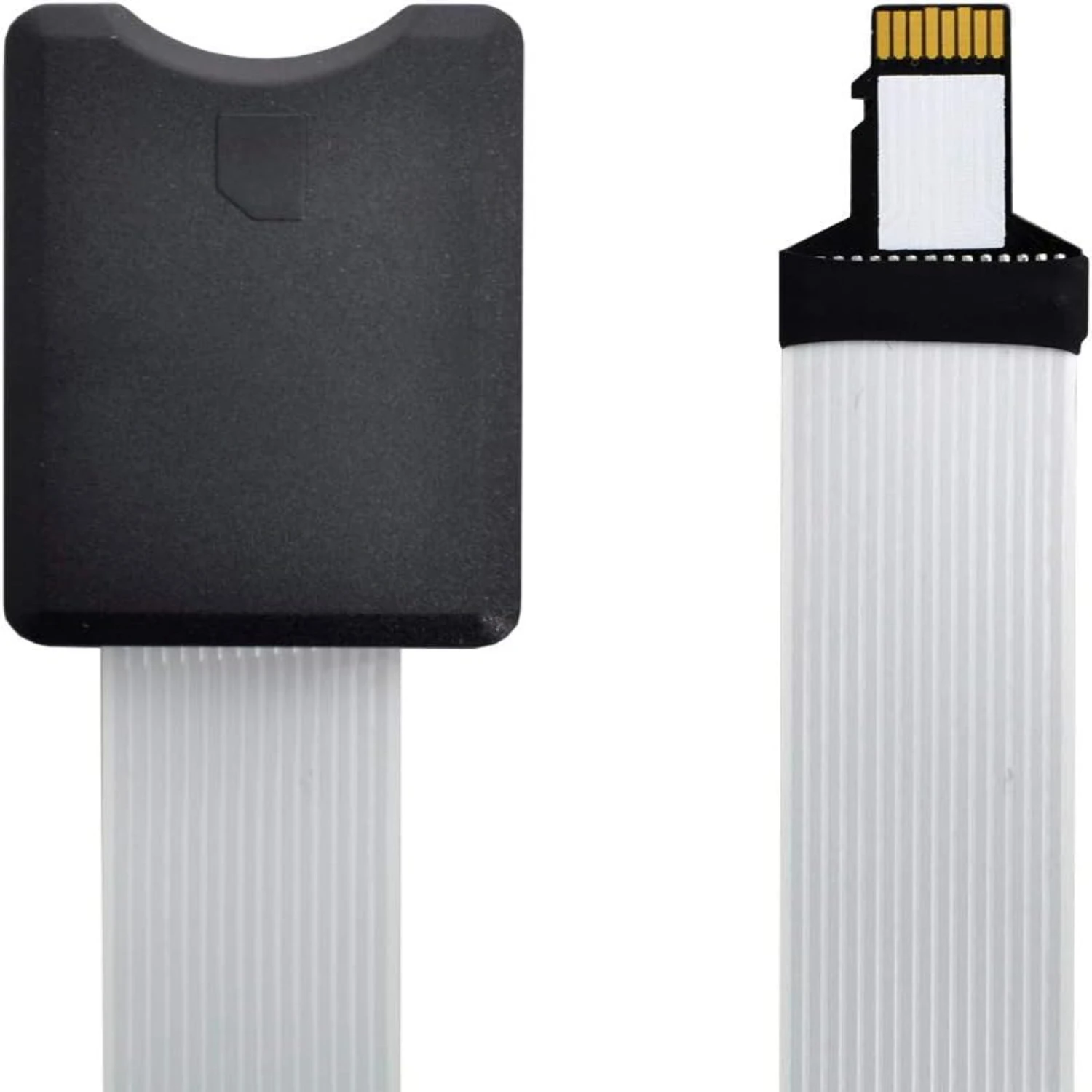 

Soft Micro-TF Memory Card Kit with Male to Female Extension FPC Cable Extender - 25cm Flat