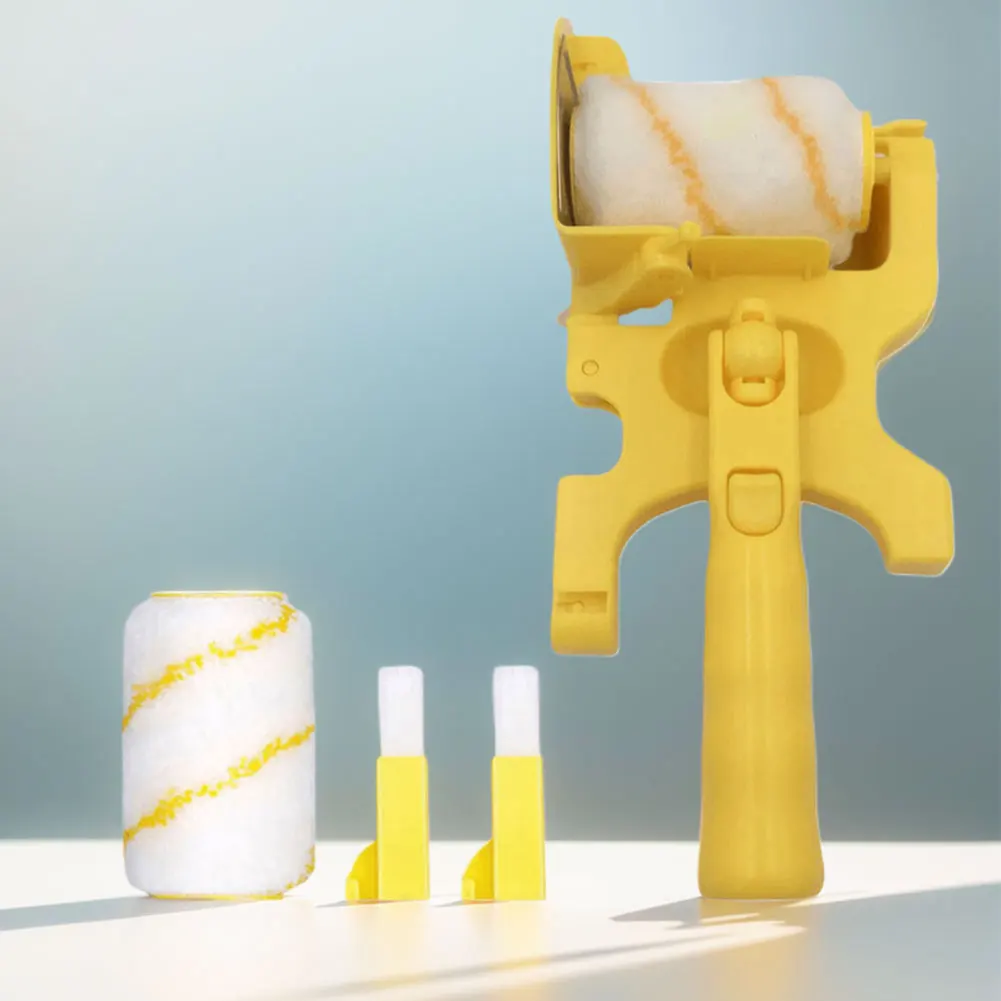 

Триммер для краски для интерьера, валик для обрезки краски, кисть, инструменты для ремонта стен, комбинированный комплект для обрезки краски, многофункциональный для обрезки углов