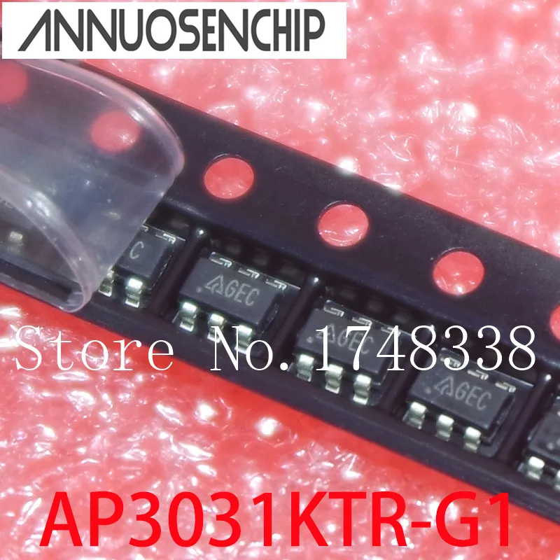 100pcs AP3031KTR-G1 AP3031 printing: GEC boost chip SOT23-6 NEW ORIGINAL