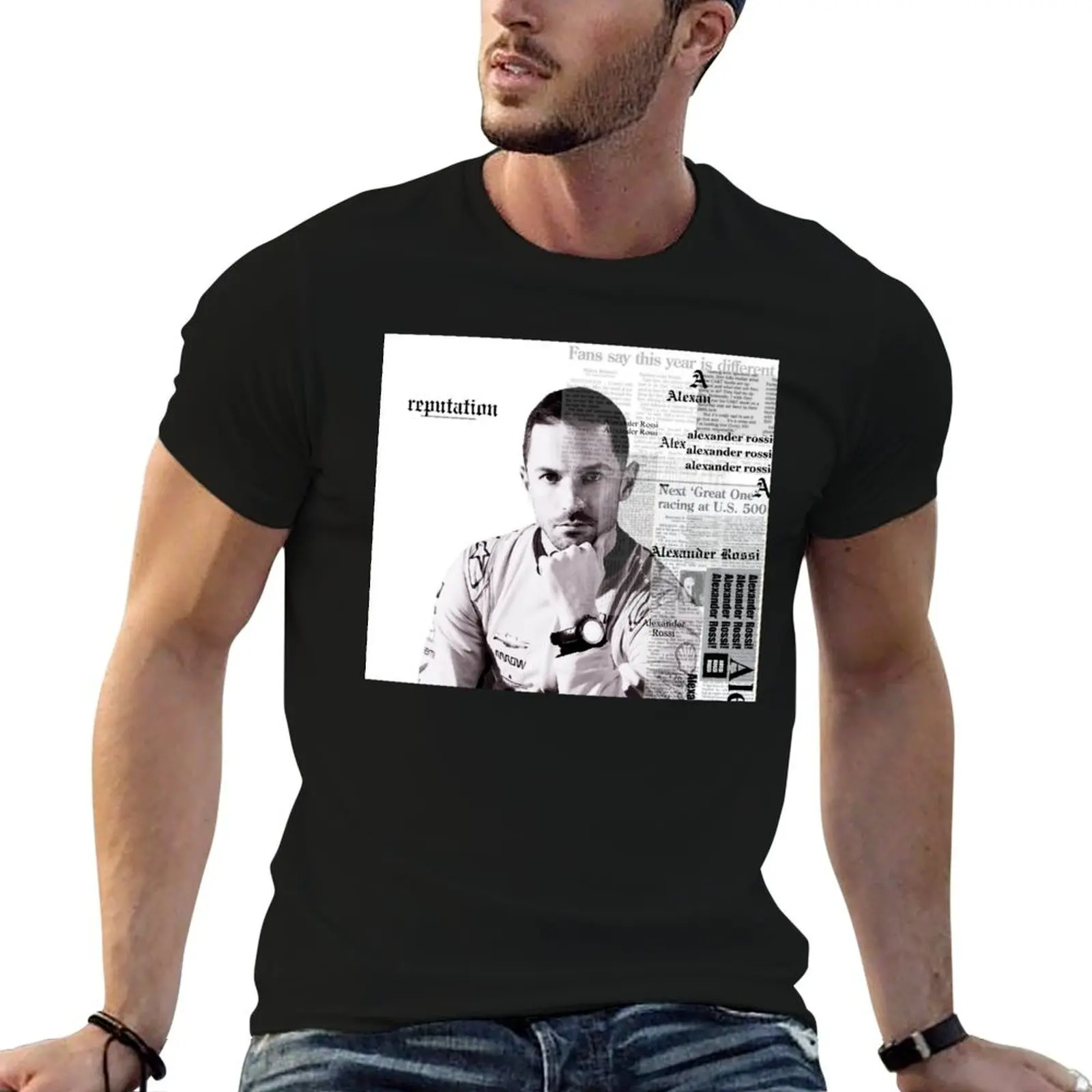 Alexander Rossi Reputation T-Shirt Christmas Theme Tee Top