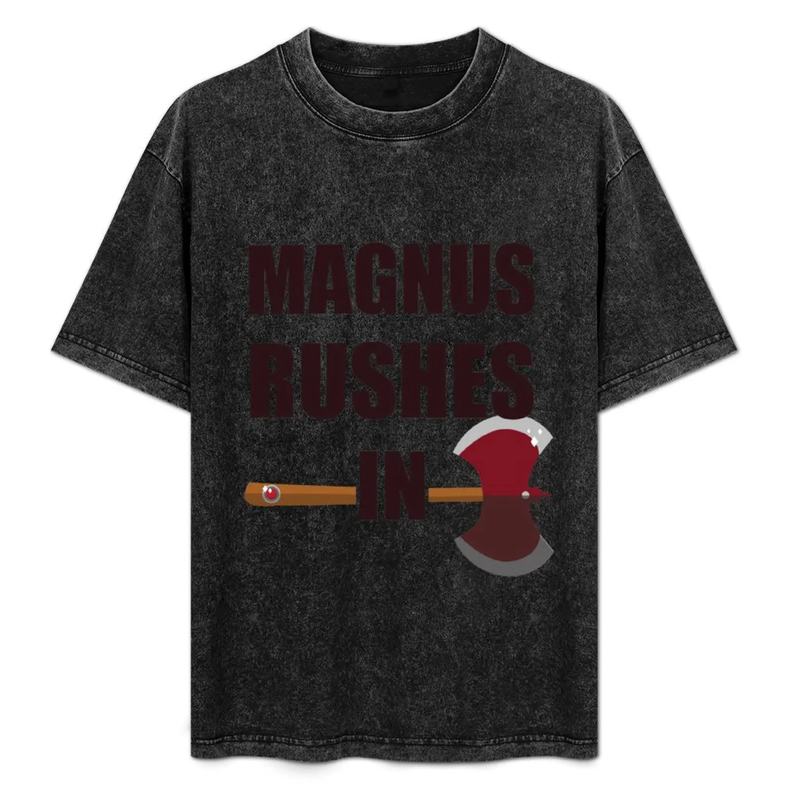 [TAZ] MAGNUS RUSHES IN! T-Shirt plus size clothes customs cute tops clothes for men