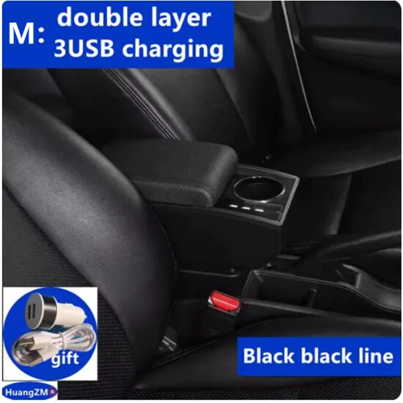 Voor Volkswagen UP Armsteun Doos Voor Skoda Citigo VW UP Seat Mii Auto Armsteun Console Opbergdoos Bekerhouder Auto Accessoires