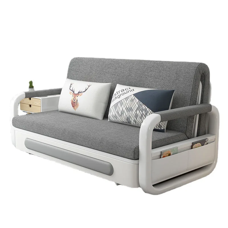 

Small apartment, multi-functional, foldable, sofa bed, storage, storage, simple