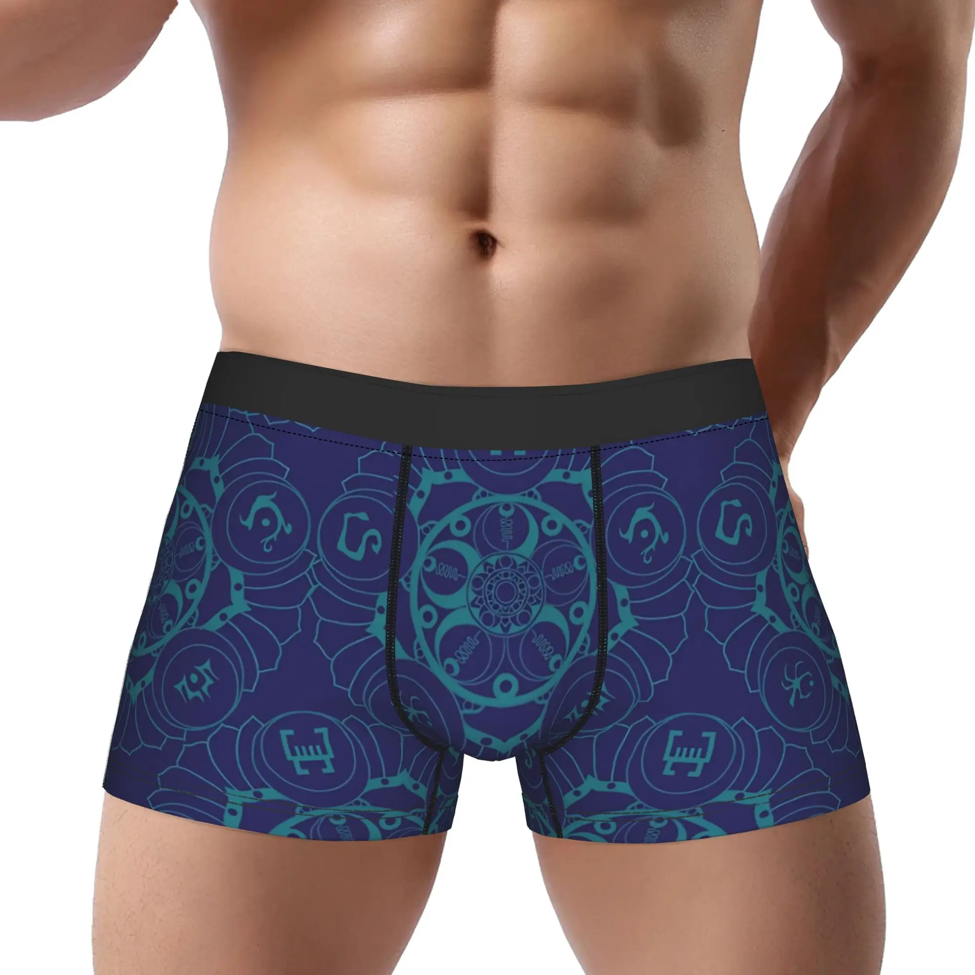 

1piece Blue Raya and the Last Dragon Underpants Homme Panties Male Underwear Comfortable Shorts