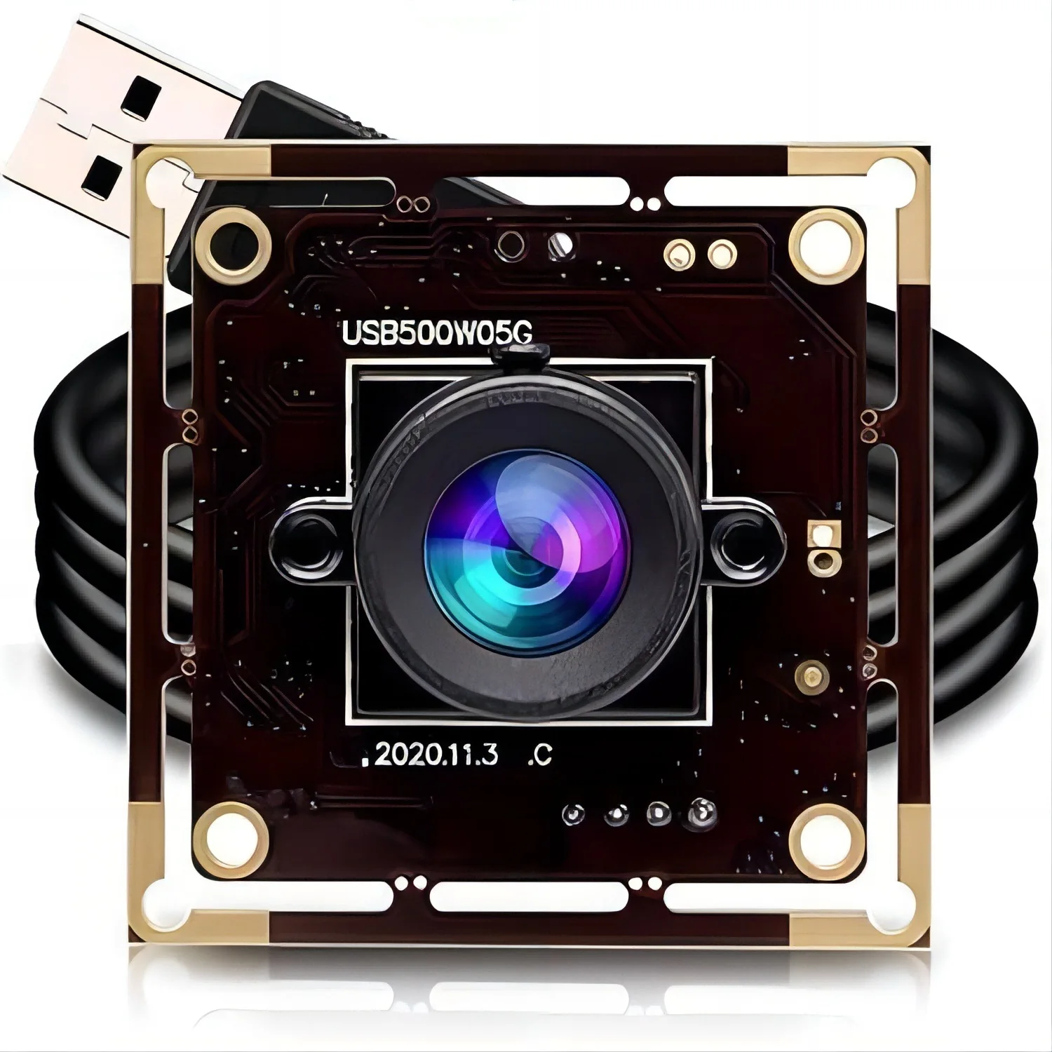 ELP 5 Megapixel USB camera module OTG support Plug and Play no distortion usb video camera for linux Raspberry Pi