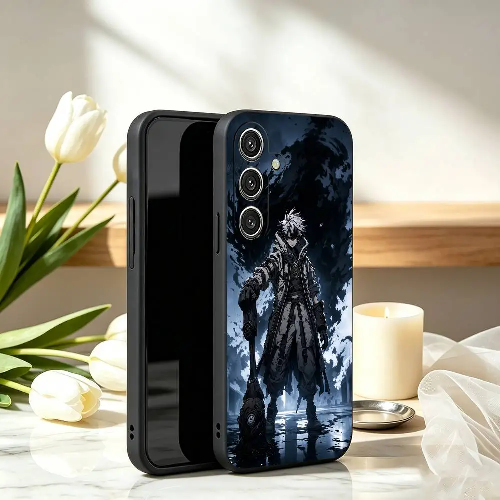 G-Gachiakuta Rudo Anime Phone Case Black Silicone Soft For Samsung Galaxy A73,A72,A71,A70,A53,A52,A51