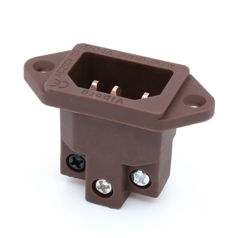 قطعة واحدة من مقبس مدخل Viborg Copper AC IEC