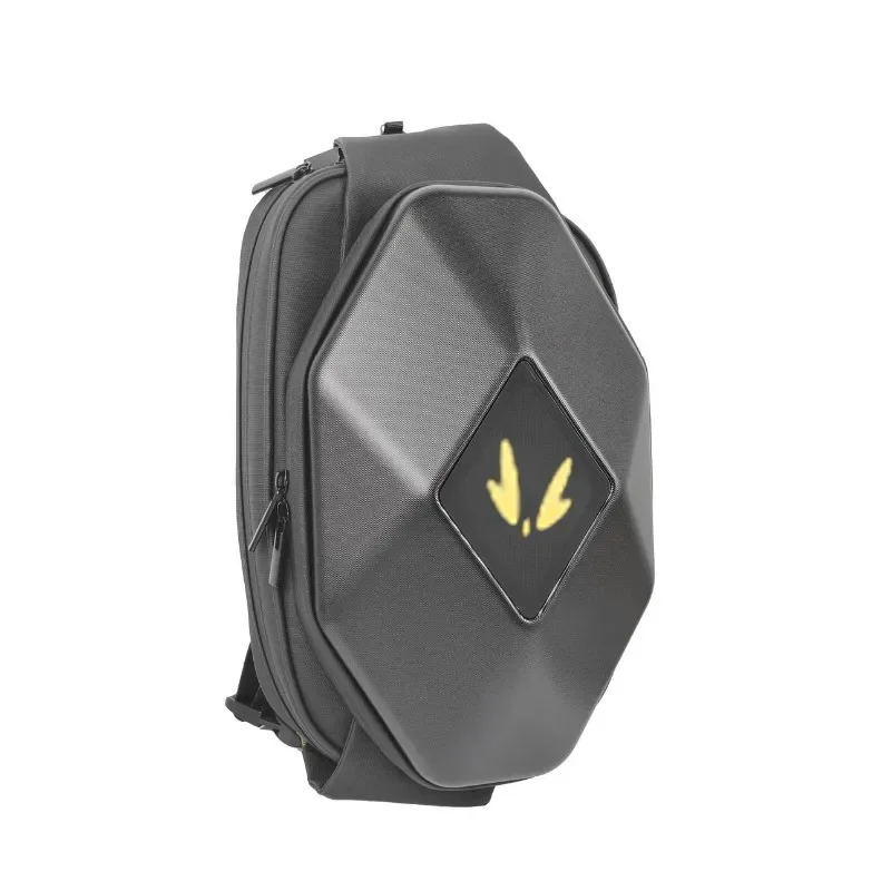 Upgraded Smart LED Light Fashion Travel Bag Hardshell Motorcycle Riding Technology Sense DIY Multifunctional Cycling Backpack