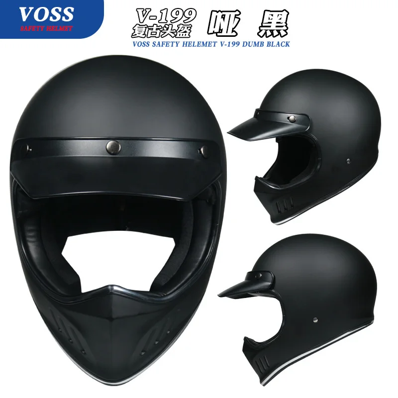 2022  New  Moto Bike Motocross Helmets For Adults DOT Helmet Retro Motorcycle Helmet Moto Helmet Scooter Vintage Half Face