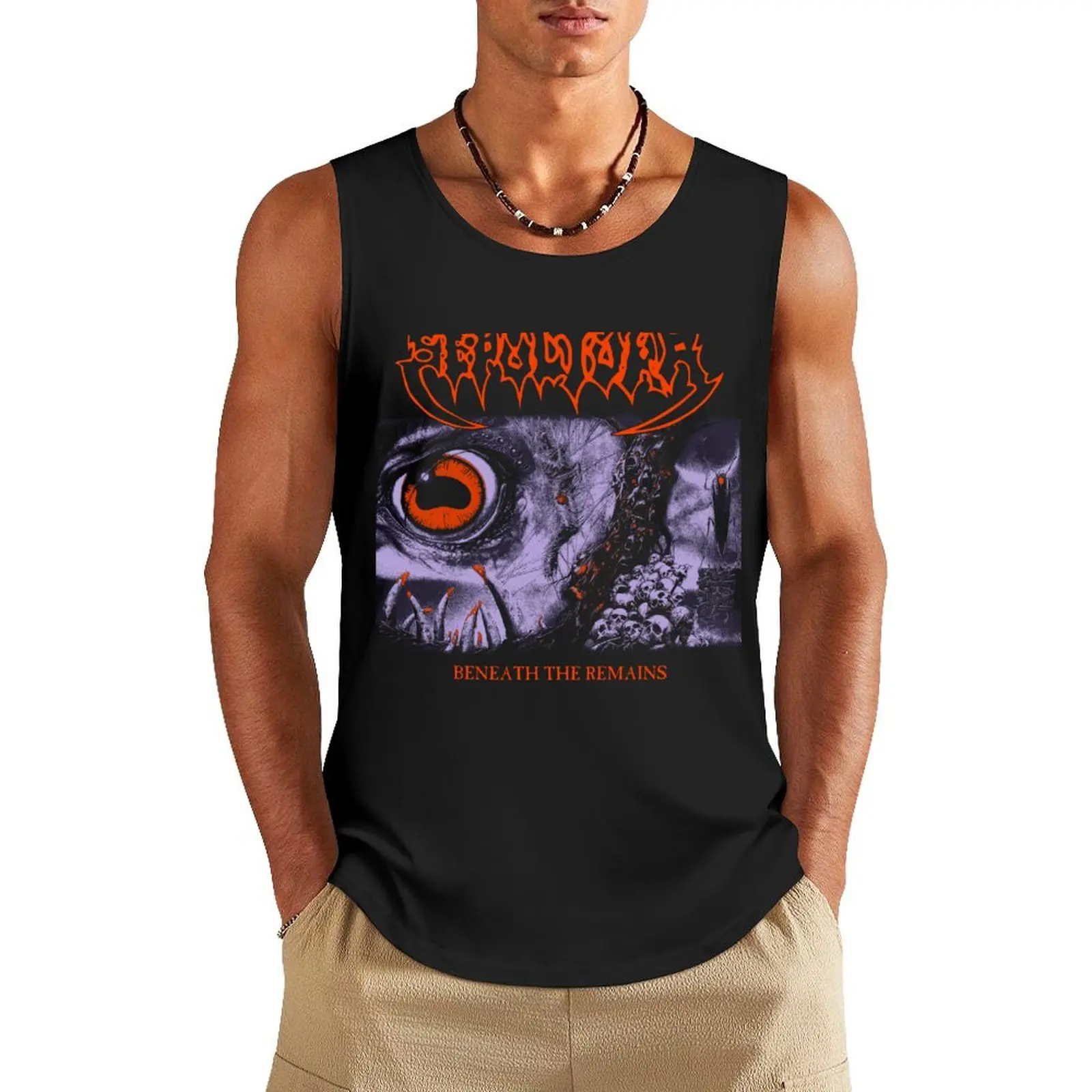Beneath The Remains - OG Artwork Tank Top Men's sleeveless t-shirt gym men sleeveless man shirts Male clothes