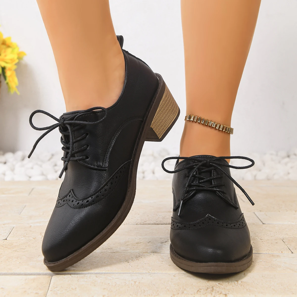 المرأة الربيع والخريف النمط البريطاني الجديد شقة الراحة كعب منخفض كسول الصنادل المسطحة عارضة بلون المتسكعون #1