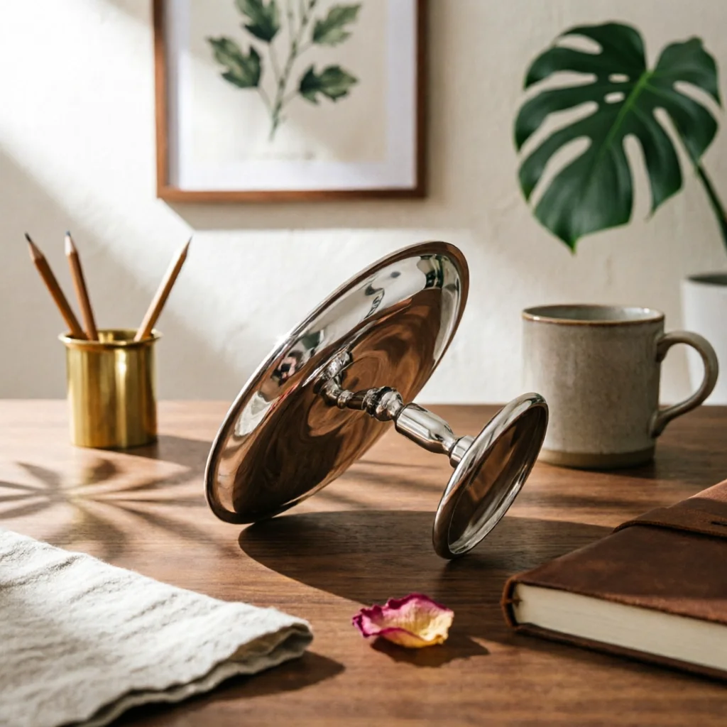Pedestal Dessert Cup Mirror Polished Boat-Shaped Dessert Cup Stainless Steel Sundae Dish Scratch-Resistant Tableware