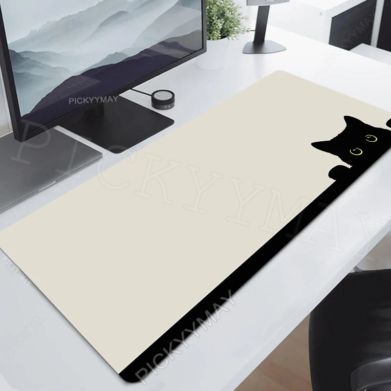 Cat Mouse Pads Cute Large Gaming Mousepad Gamer Rubber Mat Kawaii Office Desk Pad  Gift Mousepads Company Desk Mats XXL