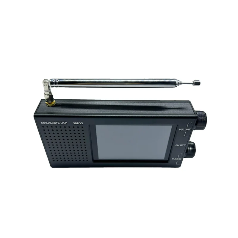 Receptor de rádio DSP SDR malaquita V5 com opção 1.10dFirmware Rádio de ondas curtas